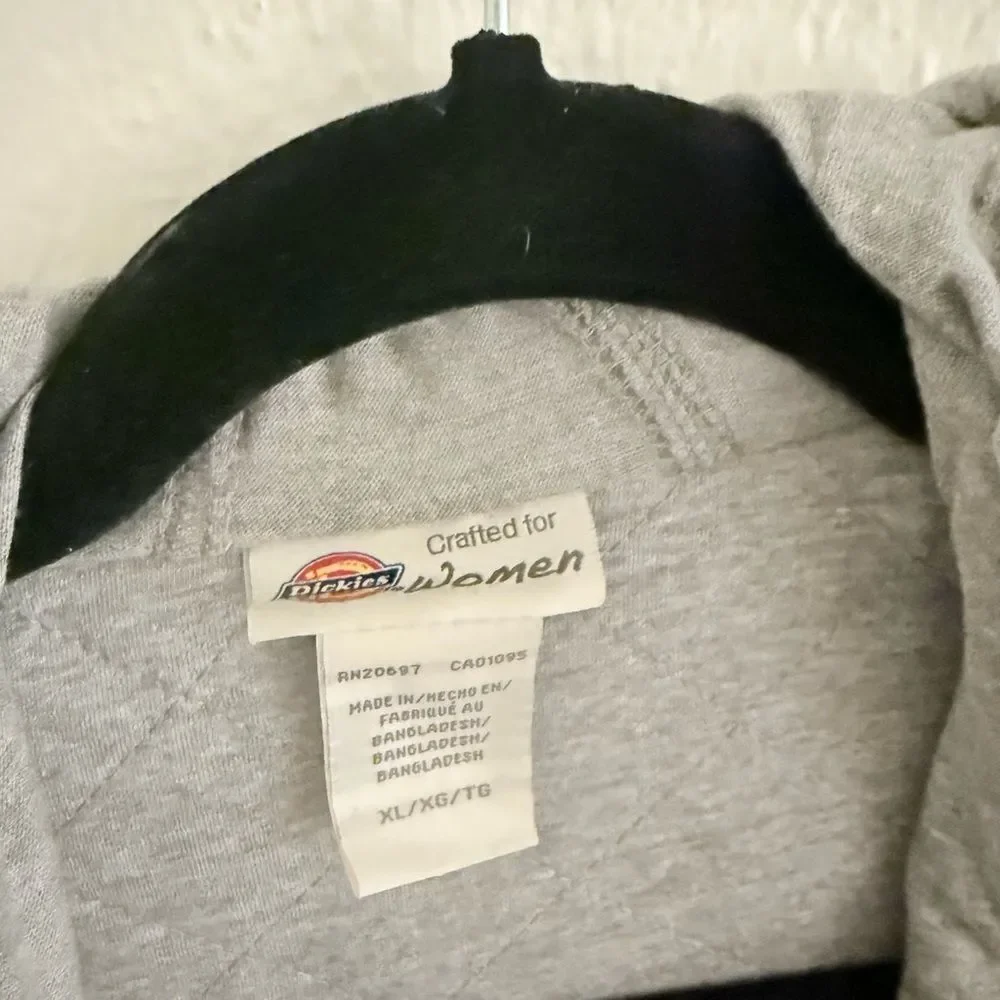 Dickies Brown Jacket with Gray Hood attached